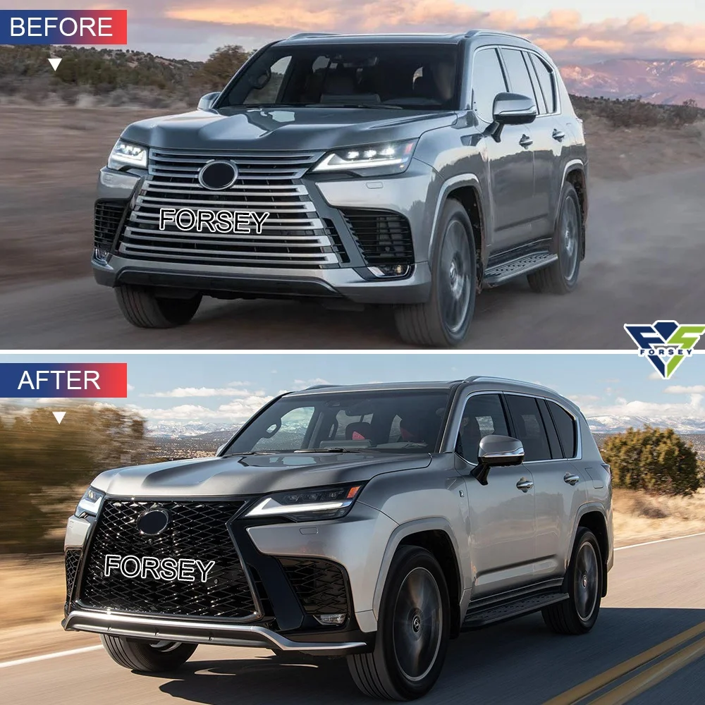 2022 LX600 Upgrade F-Sport Bodykit for L-exus LX600 lx body kit