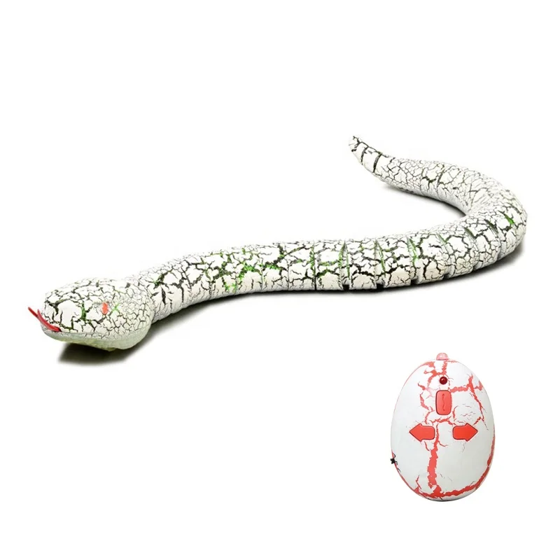 9909A-D Super Realistic and Fast Moving RC Snake Infrared Remote Control Rattle Snake Animal Prank Toy For Children Gifts