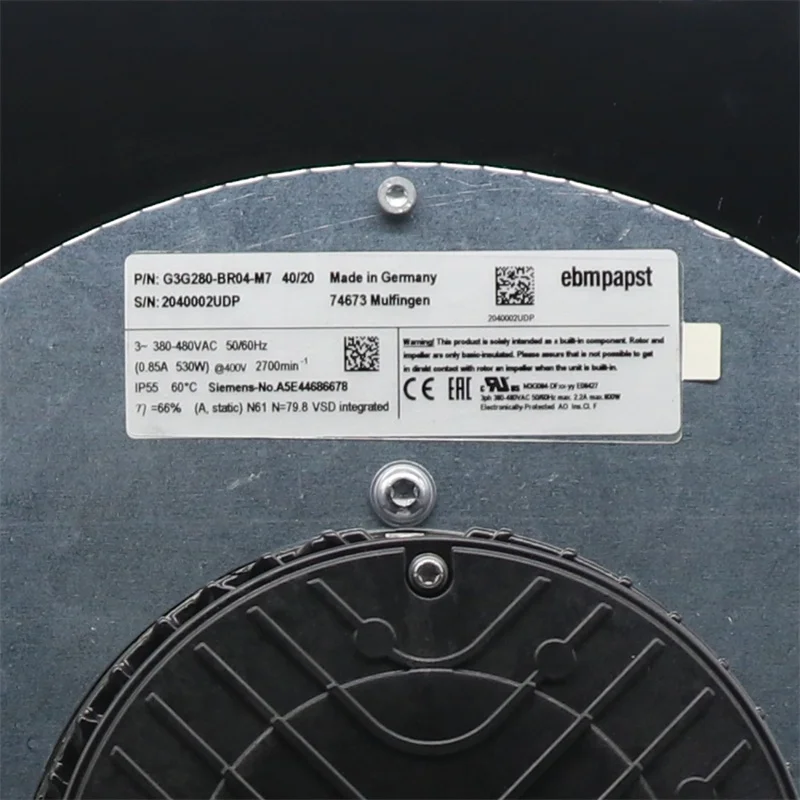 RF28P-4DN.C5.4L with Siemens original 1PH8912-1CD80-0AA0  new model NO. G3G280-BR04-M7