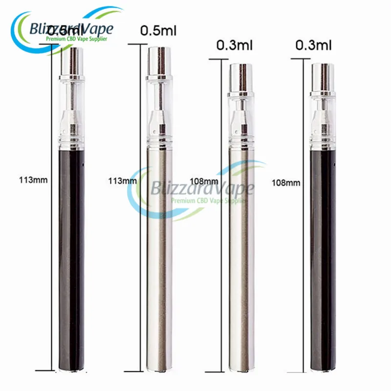 C1 Wholesale Cbd Vape Pen Cartridge Best Quality Mini Pen 0.3ml Cbd With Metal Tip