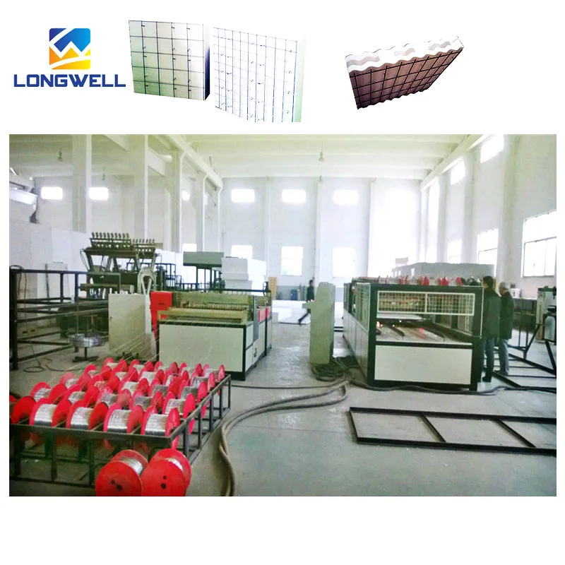 Longwell Hot Sale Construction EPS 3D Panel Fencing Mesh Wire Making Machine