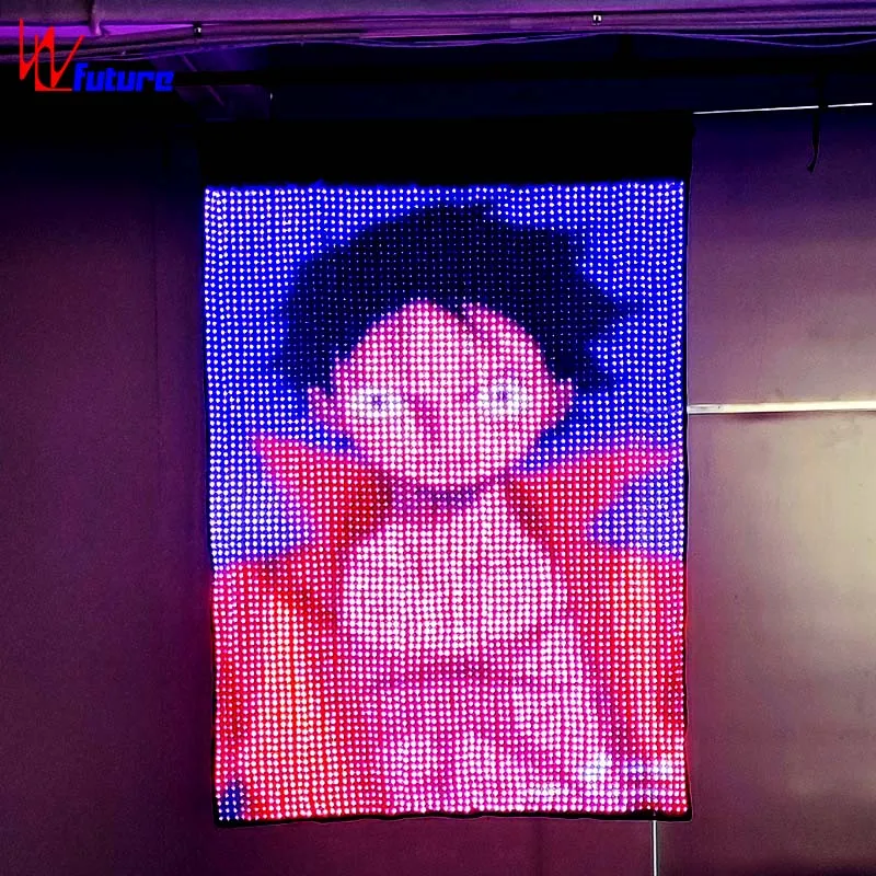 LED 5400 Pixel Visual Flag Video Text Display  Entertainment Advertisement use