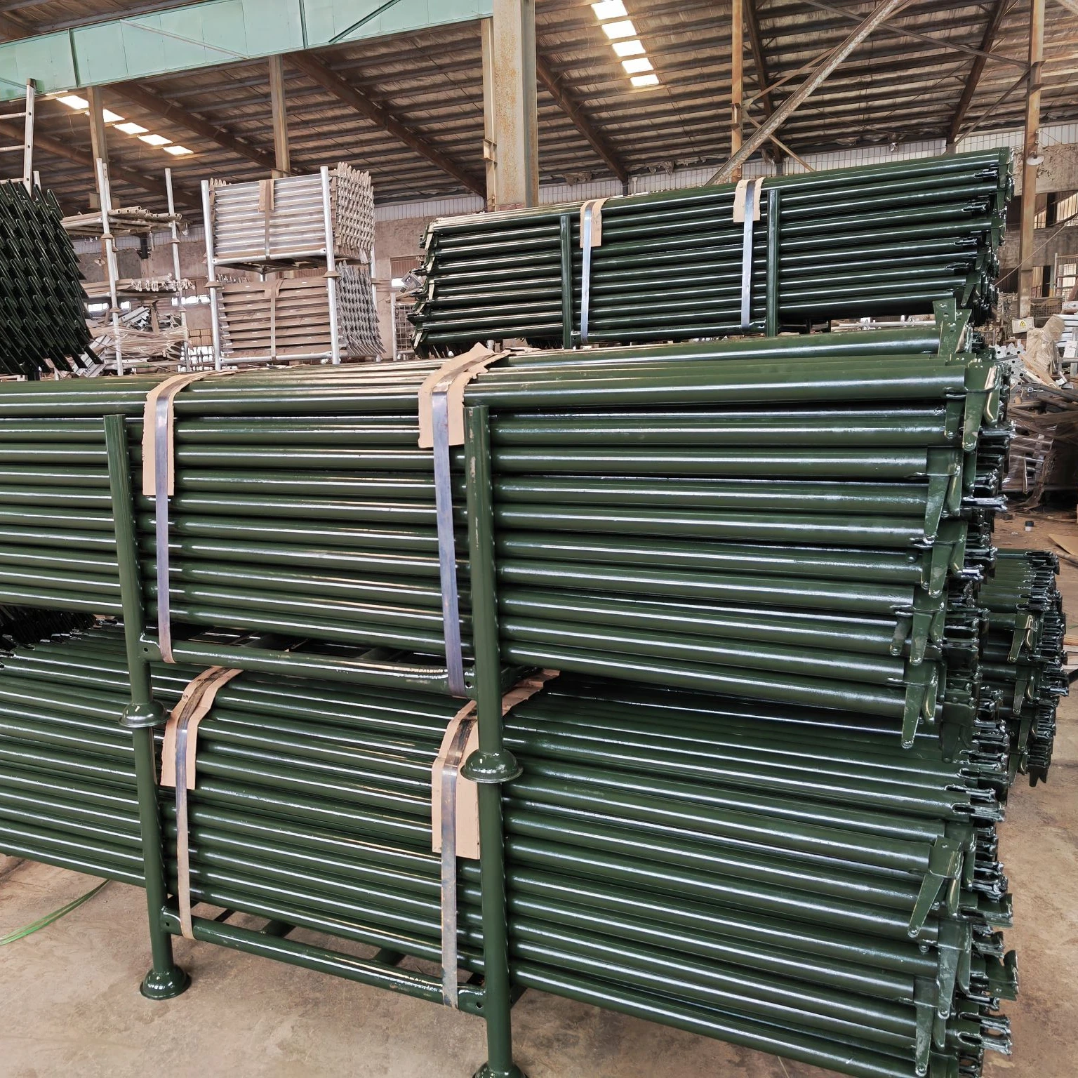 kwikstage scaffolding surface treatment painted or hot deep galvanized
