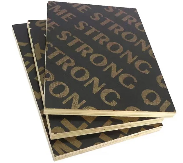 Manufacturing Price Construction Board Black Plywood 12mm 15mm 18mm Film Faced Plywood