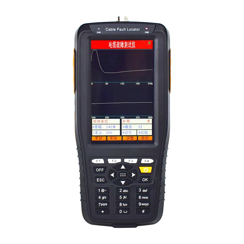 TFN D1314 ODM Test Range 4KM Handheld TDR Cable Fault Locator