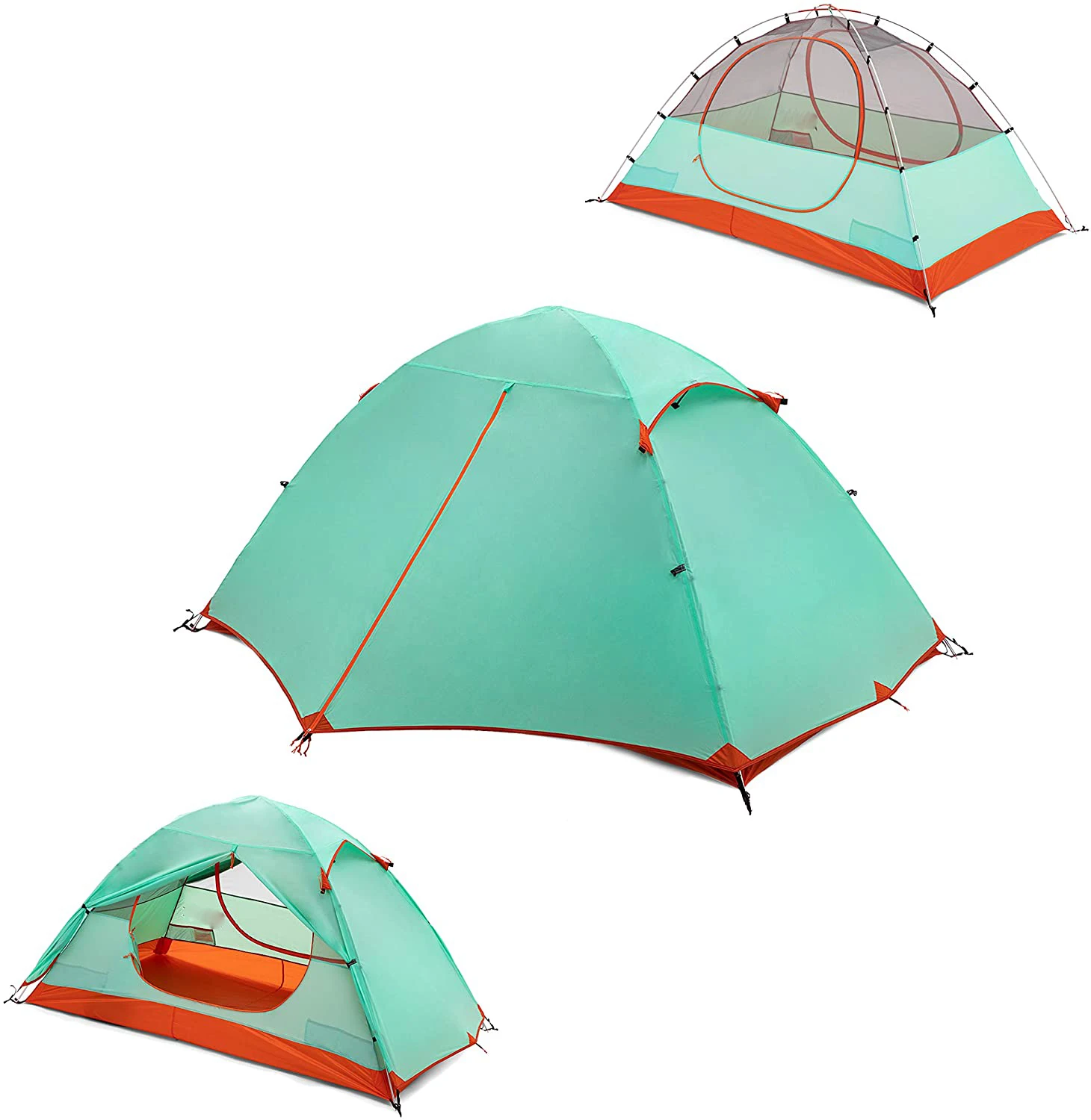 Camping Tent  2 Mins Easy Setup Lightweight Backpacking Tent for hiking