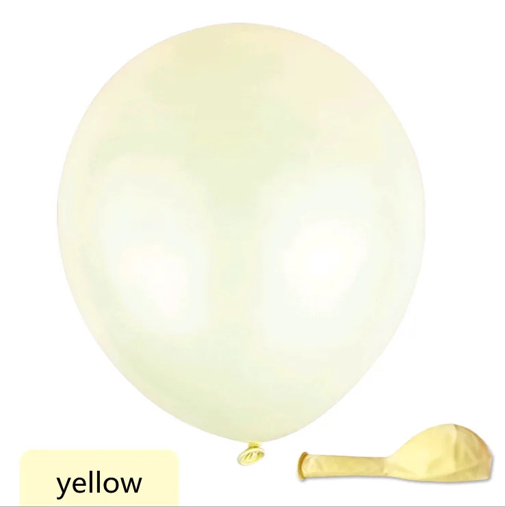 Macaron Balloons 12 inch 2.8g thick Single Layer Macaron latex balloon Color candy color wedding balloon sale