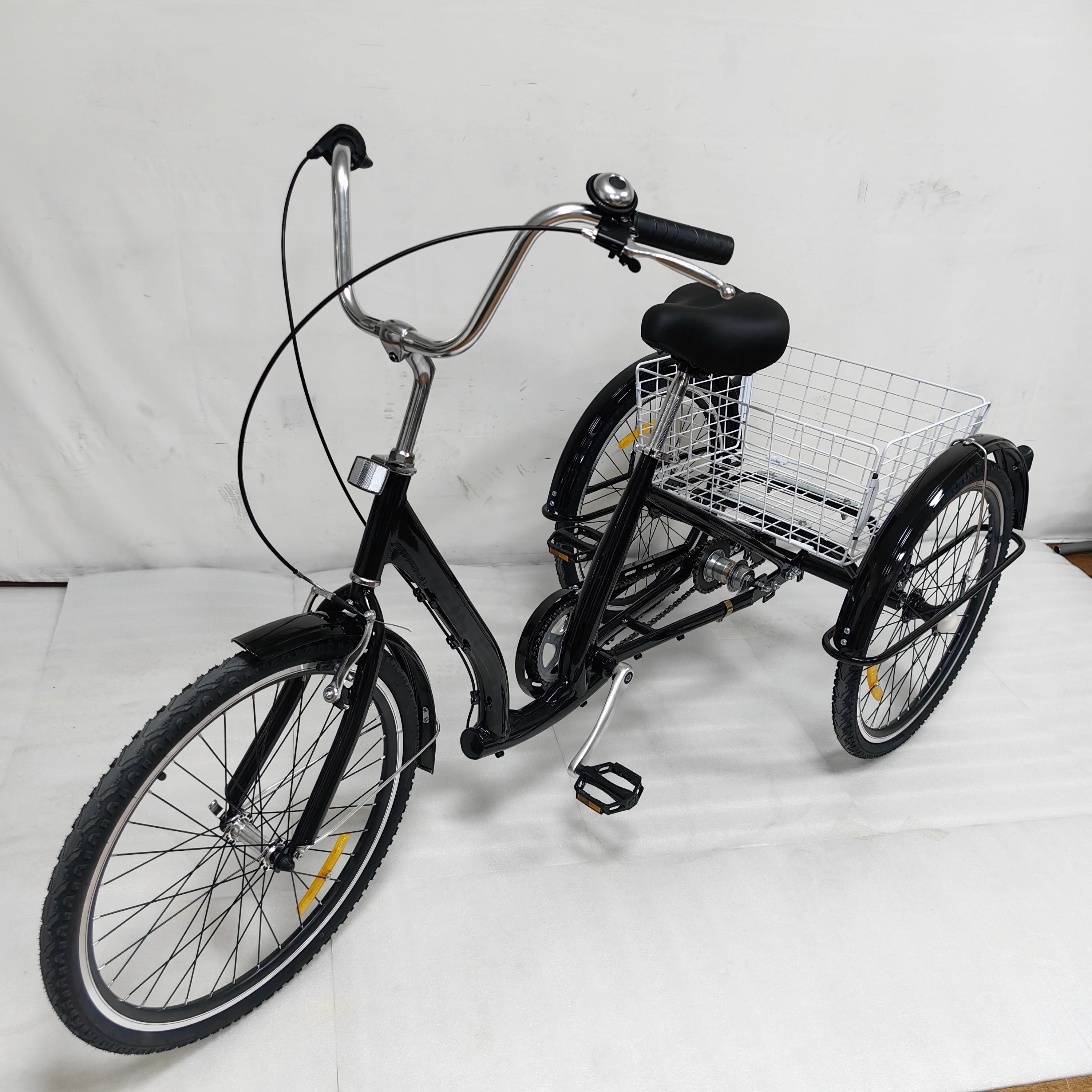 16inch tricycle,big type/good tires/basket/number plate