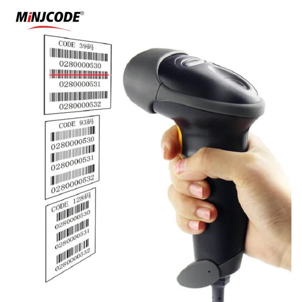 Mj2808 1D Barcode Scanner Manufacturer Direct Oem China Wired Laser Scan Guns
