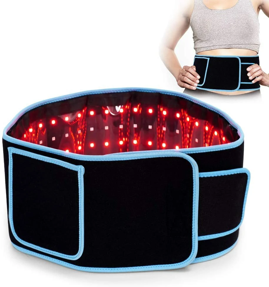Hot Sell Stomach Mat Waist Infrared 635Nm 850Nm Led Arm Belts Red Light Therapy Belt Wrap