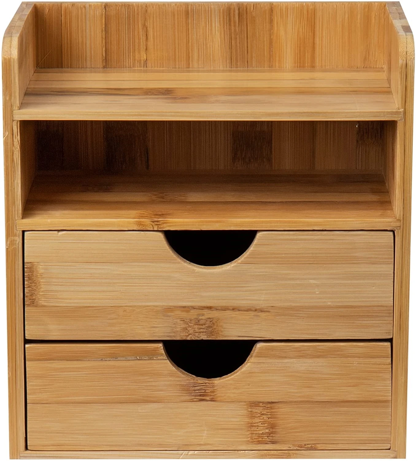 Addreen Wholesale 4-Tier Collection Storage Drawers Bamboo Office Desktop Organize