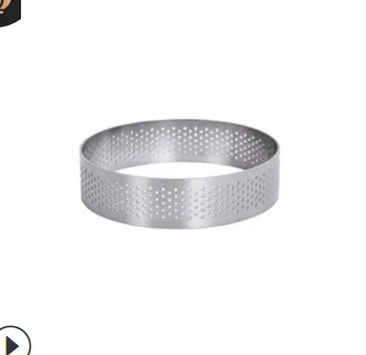 Инструмент для выпечки 304 кольцо для Мусса из нержавеющей стали с круглым отверстием французская башня кольцо для торта сыра tart кольцо