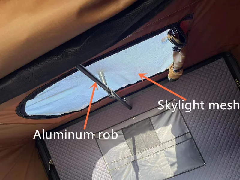 Outdoors Overland Best Aluminum Hardshell Roof Top Tent Vehicle Side Awning Car Trailer Roof Top Tent