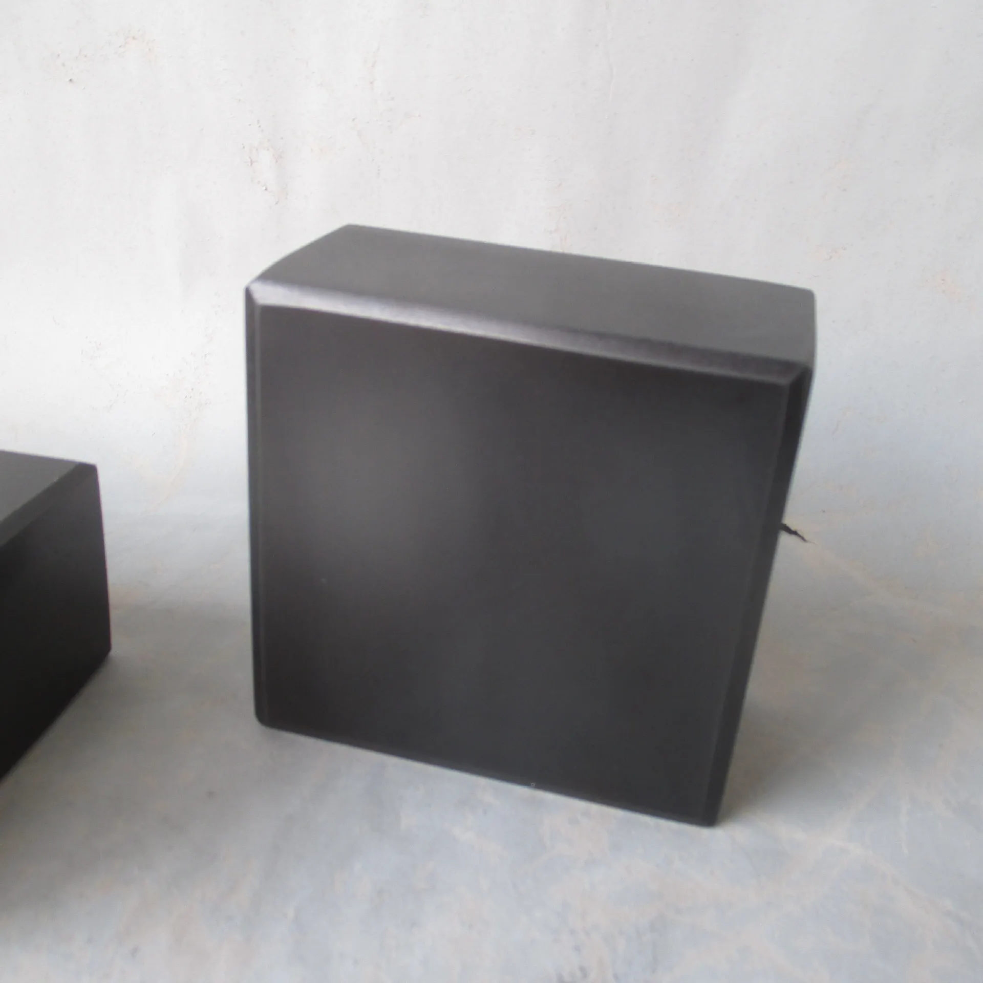 Customizable Pure Black Granite Sound System Amplifier CD Vibration Isolation Rack Speaker Stand Bracket Other Home Decor