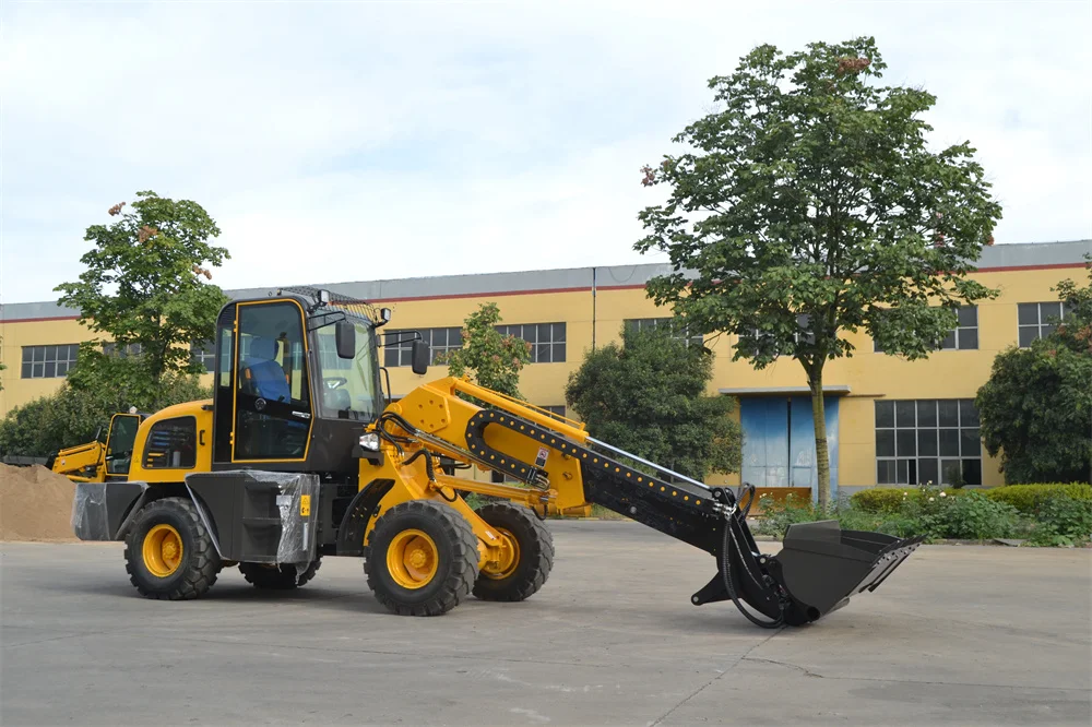 new style latest model telescopic front end mini wheel loader