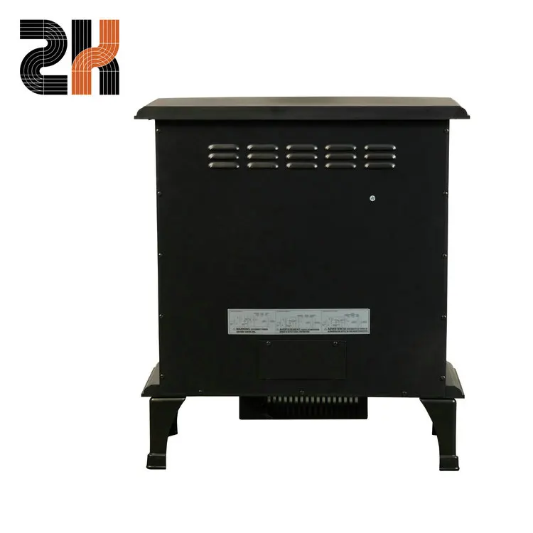 3-sided glass fireplace independent portable heating electric fireplace