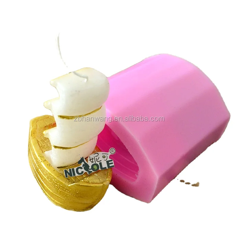 LZ0043 уникальные 3D силиконовые формы для свечей