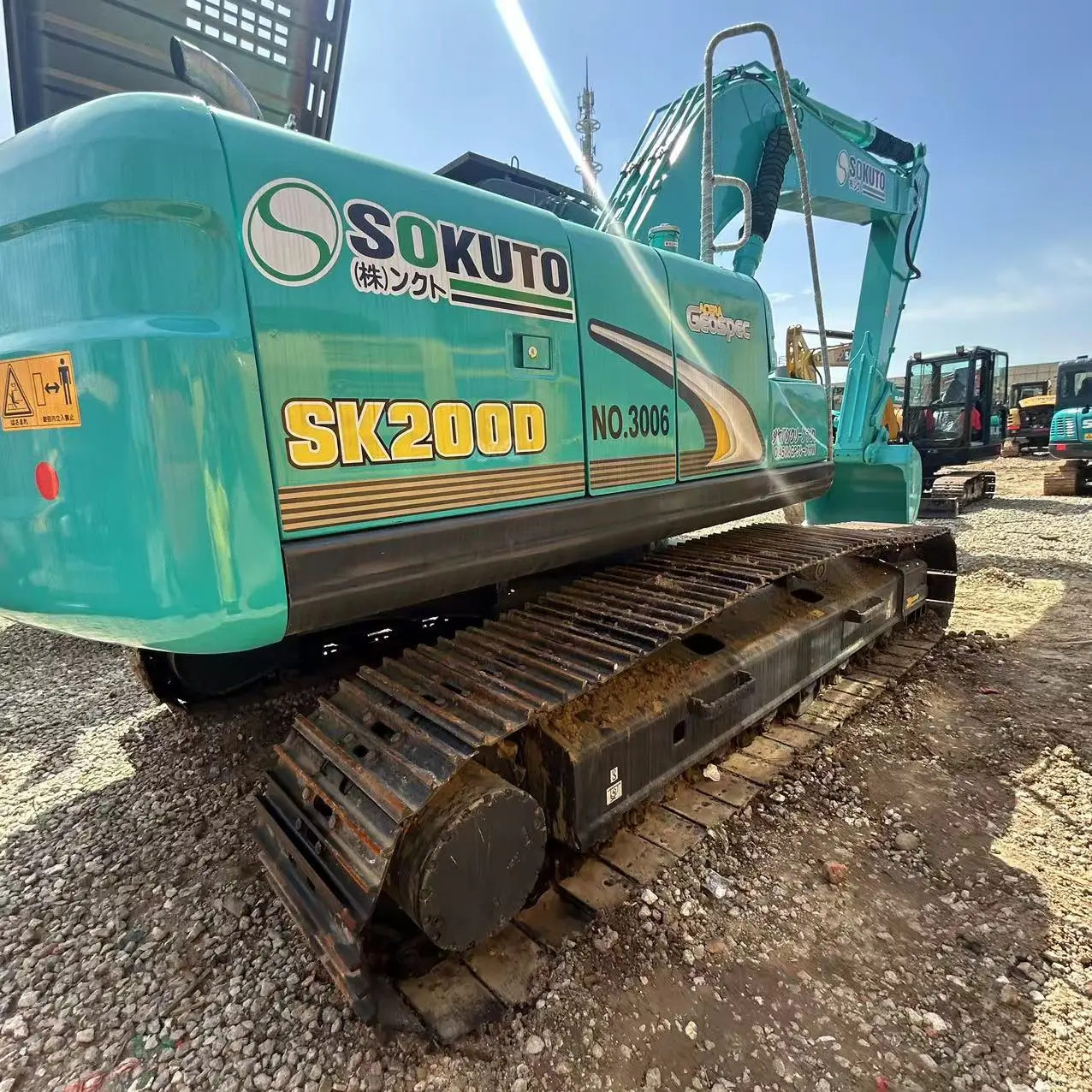 Лидер продаж 20 тонн б/у Kobelco SK200 200D SK200-8 SK200-10 экскаватор гидравлический гусеничный с хорошим состоянием в наличии