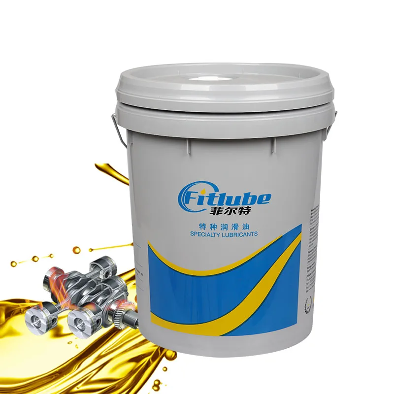 High temperature ester chain oil for textile machine
