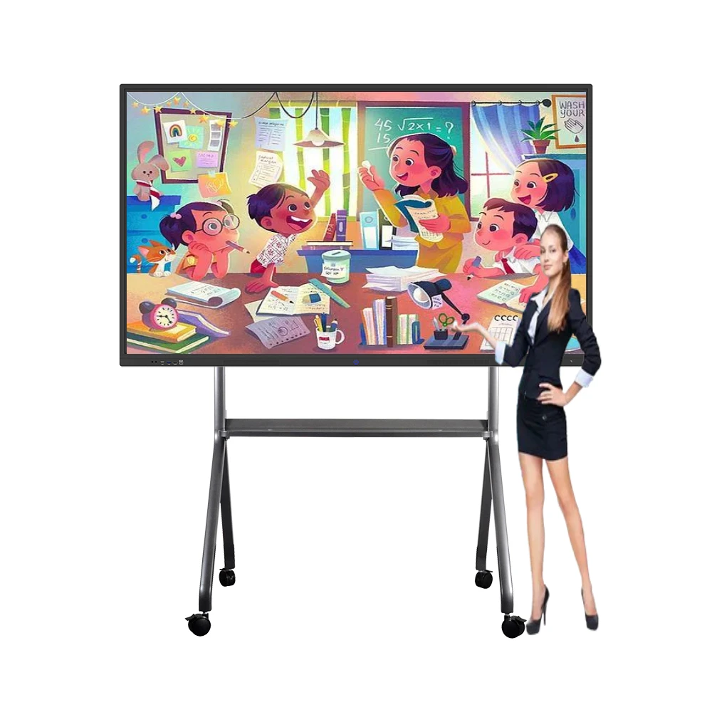 Mainboard Android 12 motherboard interactive whiteboard 65inch touch panel television