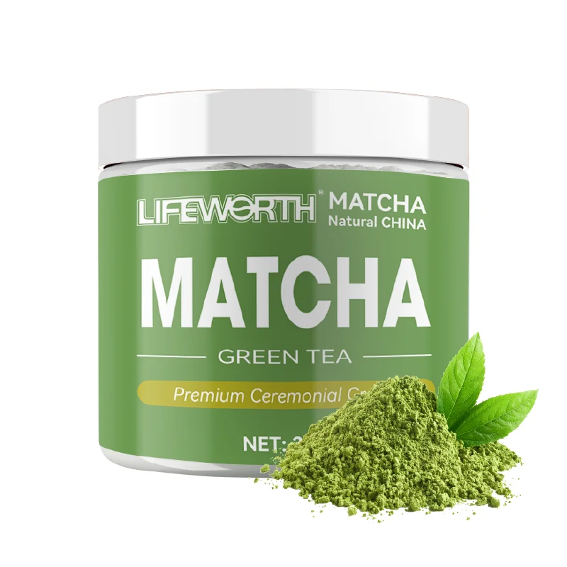 LIFEWORTH Customized Matcha Latte Supplier Organic Matcha Green Tea Powder Wholesale
