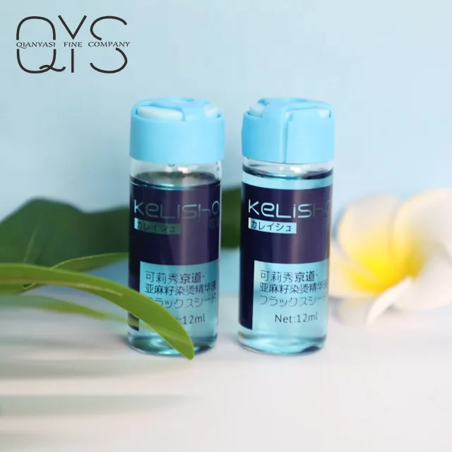 Уход за волосами Kelishow льняные семена жидкость для восстановления окрашенных поврежденных волос