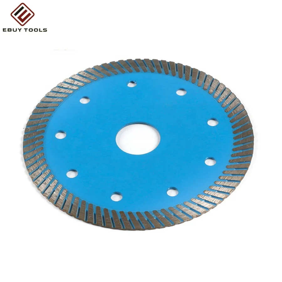 5 inch 125mm turbo super thin disco diamantado diamond saw blade for granite, marble and cutting tile zero chipping