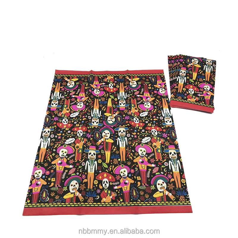 Factory wholesale high quality wedding folding paper napkins