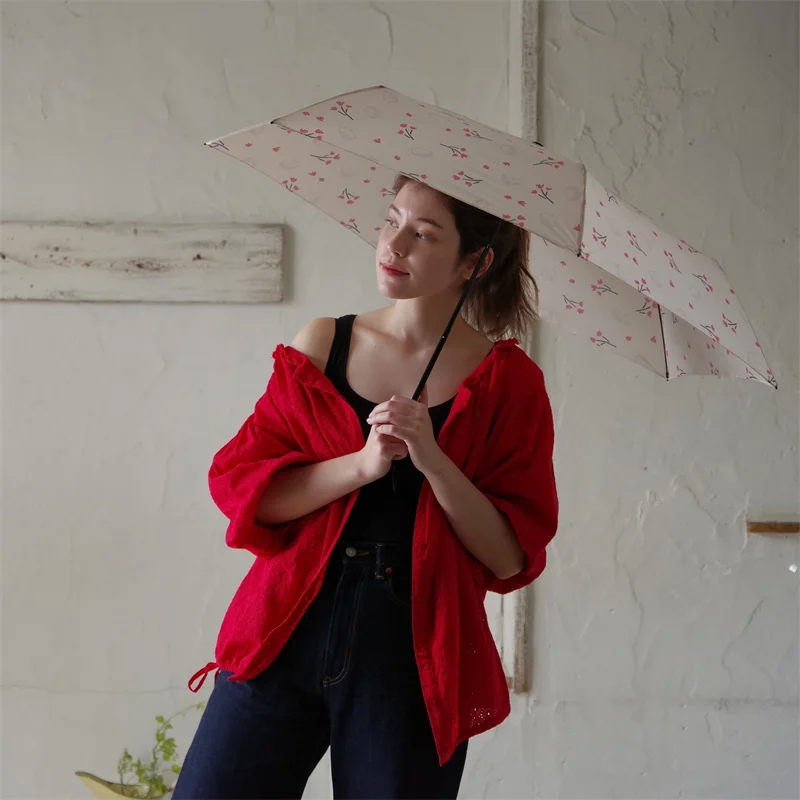 Popular waterproof flexible protection umbrella foldable sun