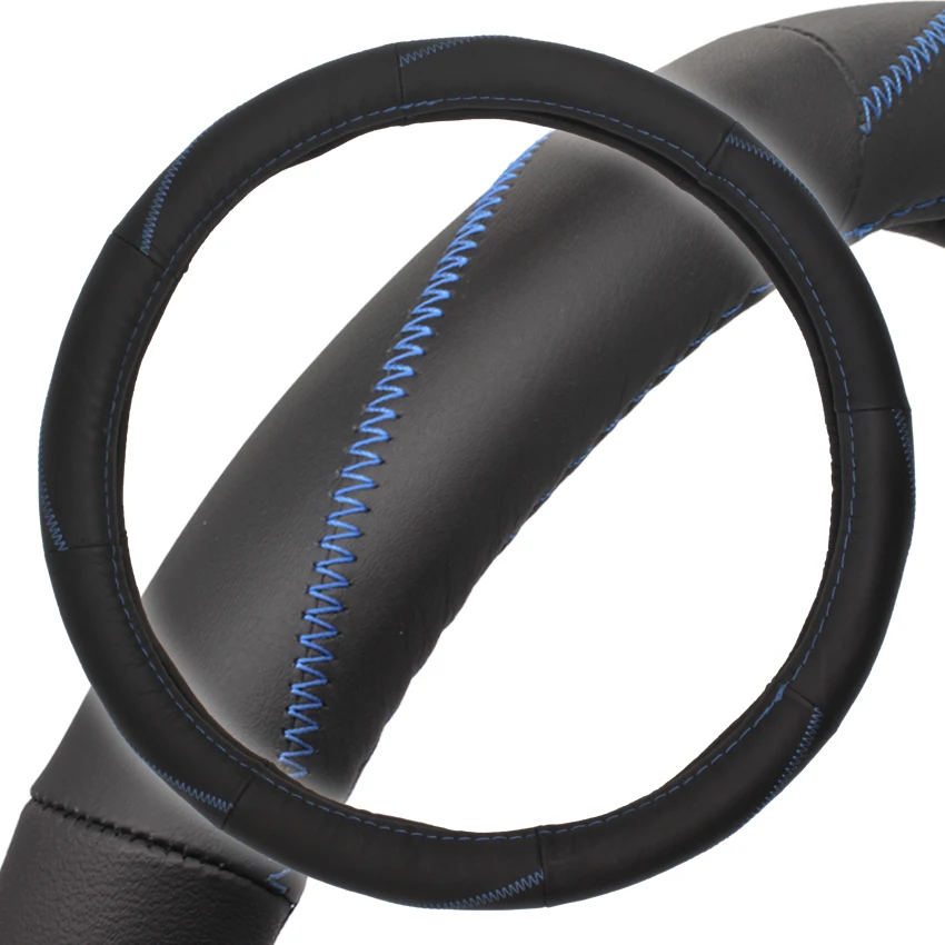 Factory price wholesale genuine leather steering wheel covers interior decoration car steering wheel cover car accessories 2024