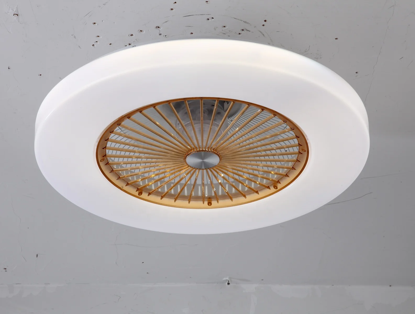 
APP Control Ceiling Fan 580mm With LED AC Fan Amazon Hotsale 