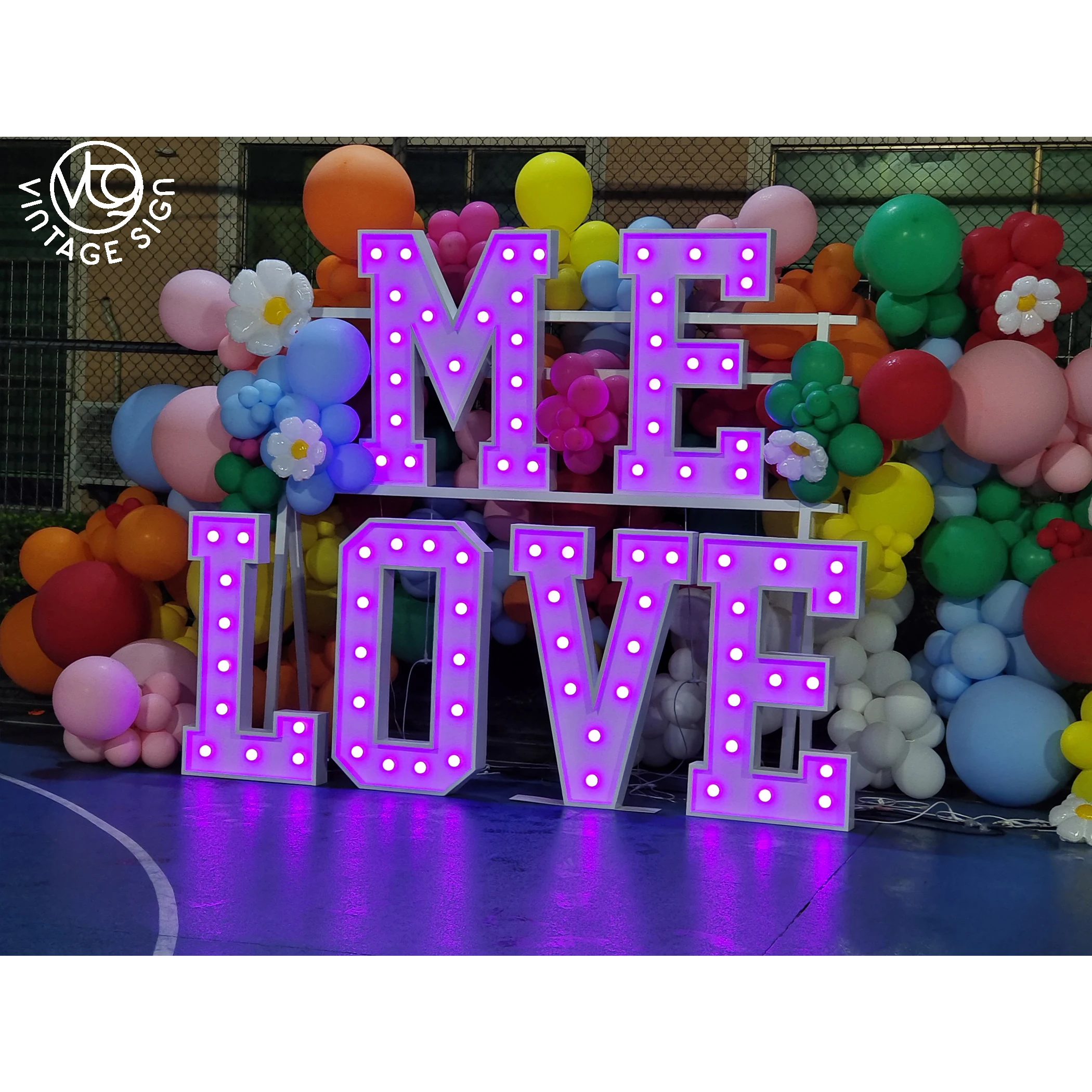 Marry Me LOVE Letter Rental Large With Lights Led Marquee Letters For Sale