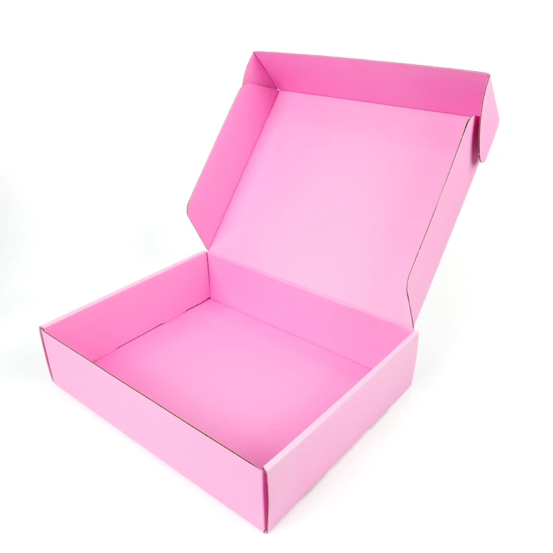 Delicate Appearance Fancy Flat Assorted Custom Luxury Cardboard Box Deep Private Label Boxes Mailer Shipping