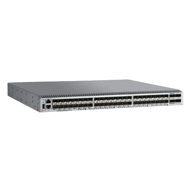 Brocade Fiber Optic Switch Brocade G610 24-port FC Switch 8 Active Ports with 16 Gbps SWL SFP+ 8-port licensed BR-G610-8-16G