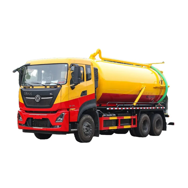Chinese Made 20000 liters Sewage Suction Cleaning Tanker Truck for sale in Dubai