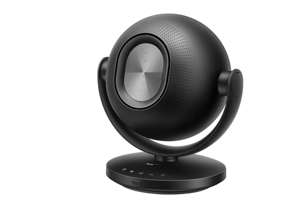 Smart Home Appliance Electric Bladeless Table Fan Timing Digital Display Air Circulating Fan With Remote Control