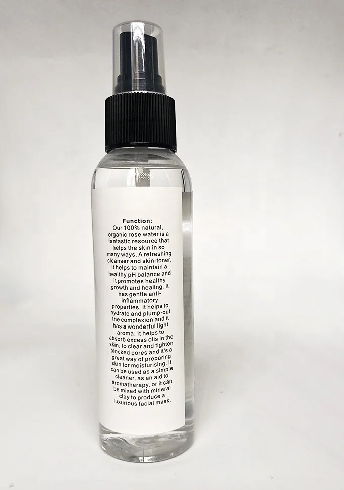 
Skin care guide anti-aging toner facial freshener professional makeup Private Label Rose Water iran rose water 
