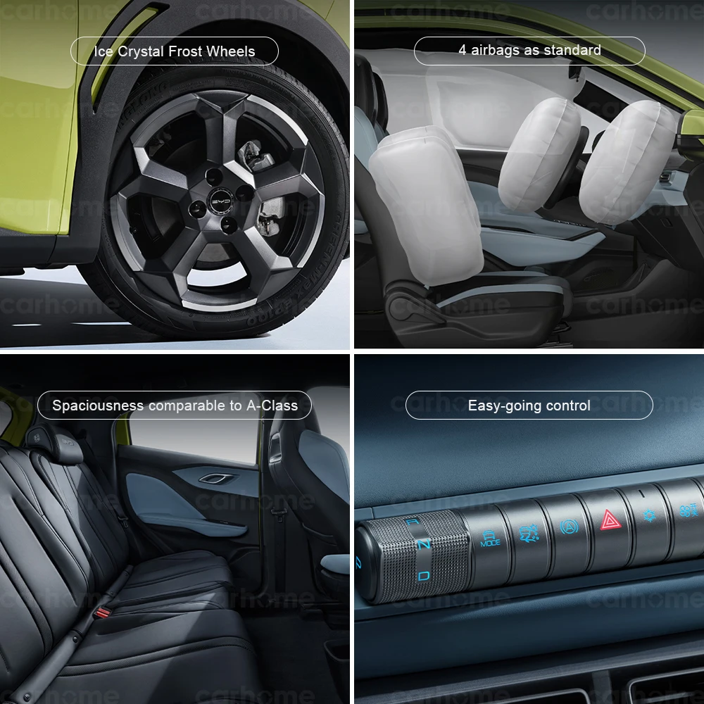 China Cheap Electric Car BYD Seagull Global Honor Flying Edition 405Km 305Km 305 405 Km 2024 2023 Long Range Fly Version