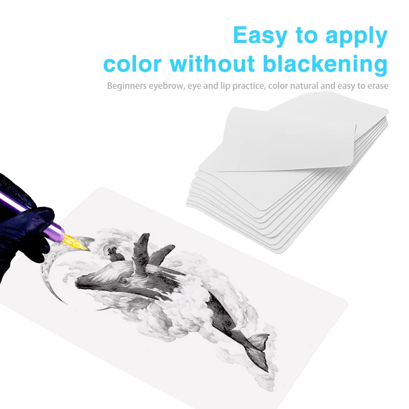 MASSA Private Label White Tattoo Practice Skin for Permanent Makeup Art Practice Use