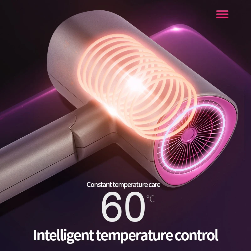 Wholesale Hair Dryer Professional Hot Cold 1200W Hair Brush Dryer Comb One Step Airbrush Hair Dryer