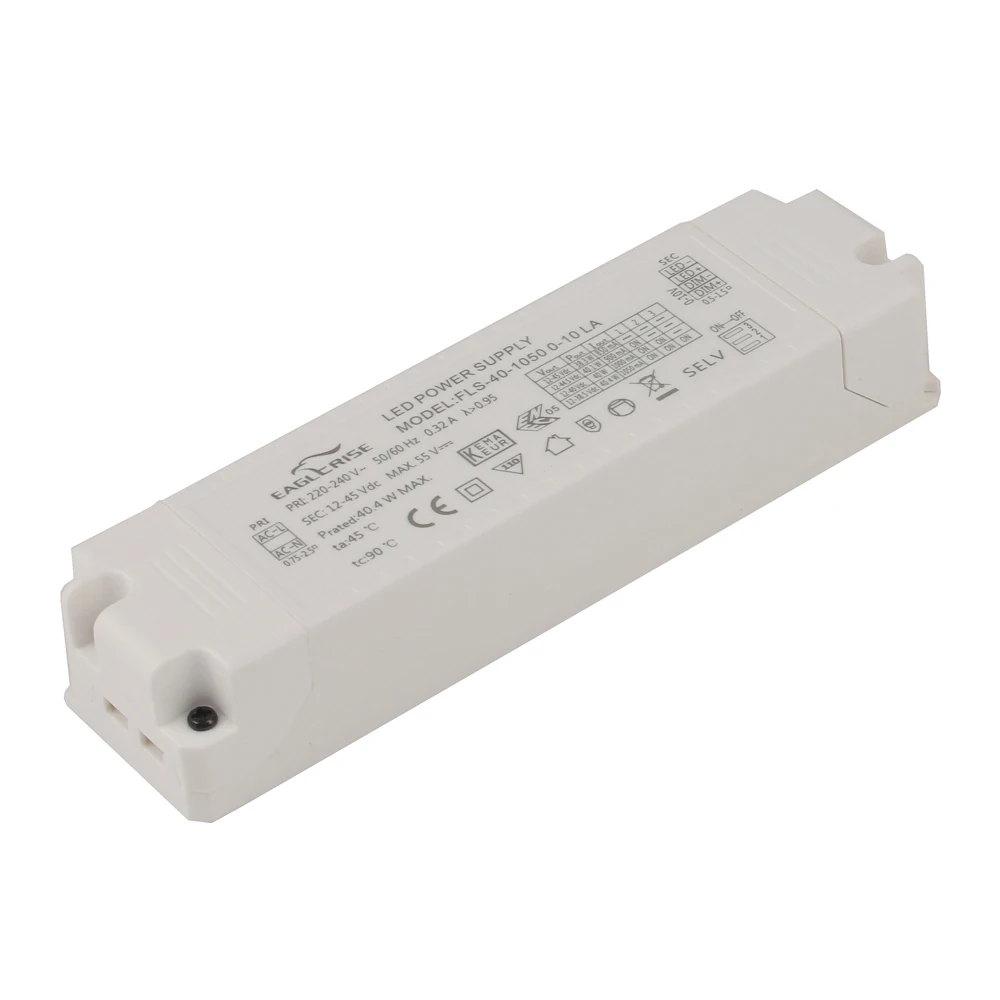 EAGLERISE FLS-40-1050 0-10 LA 40W 850mA~1050mA 0-10V Dimmable LED Driver