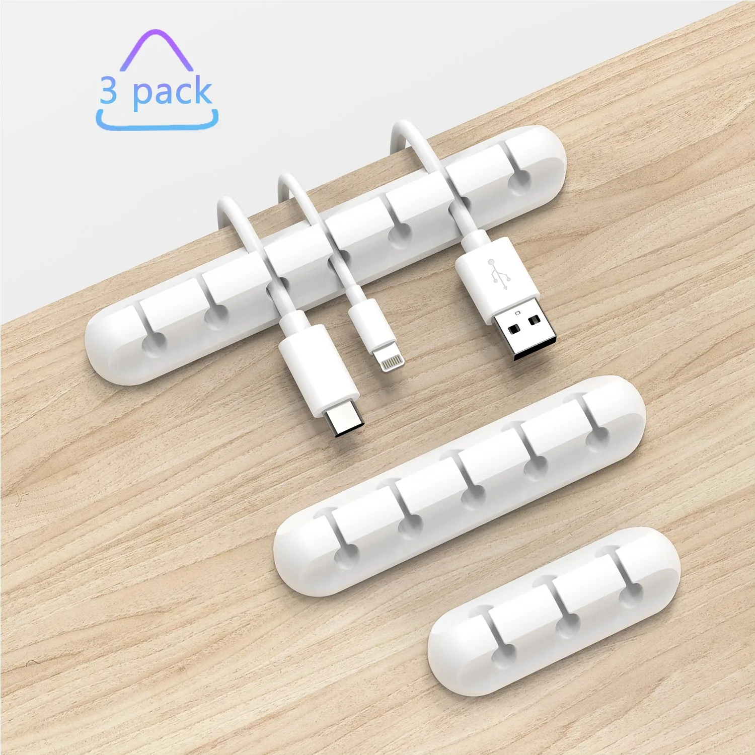 Data line storage cable organizer push small gift line headset storage line fixture car silicone cable  Clips