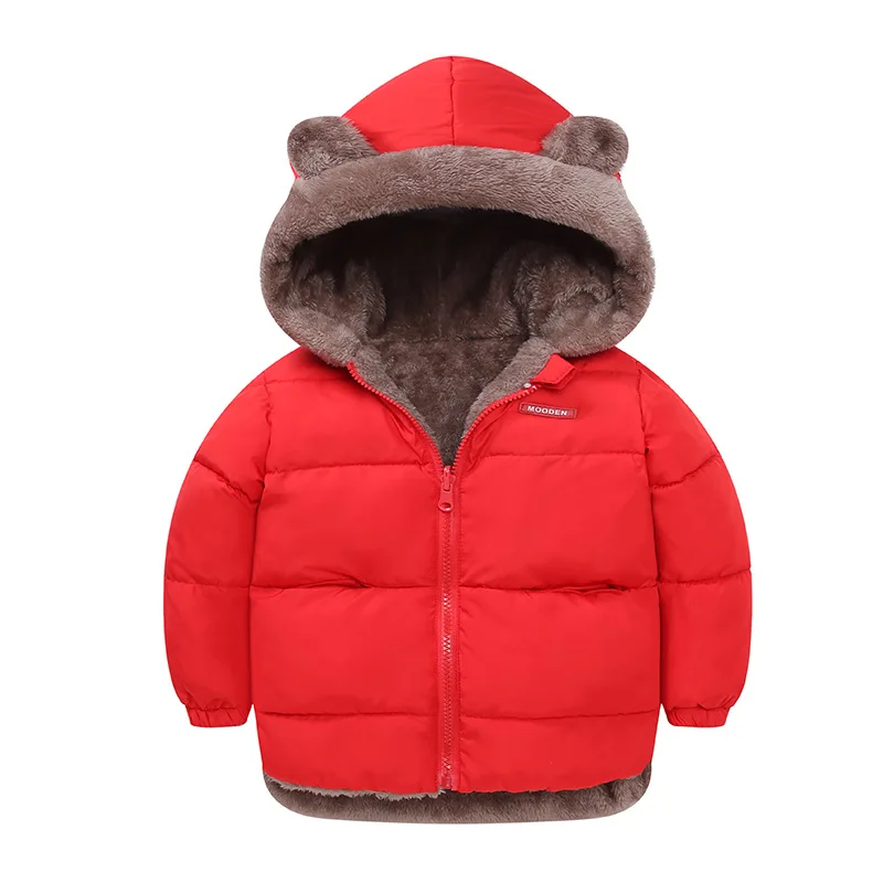 
Baby Jacket 2020 Autumn Winter Jacket Kids Warm Hooded Outerwear Coat Jacket Children Clothes 
