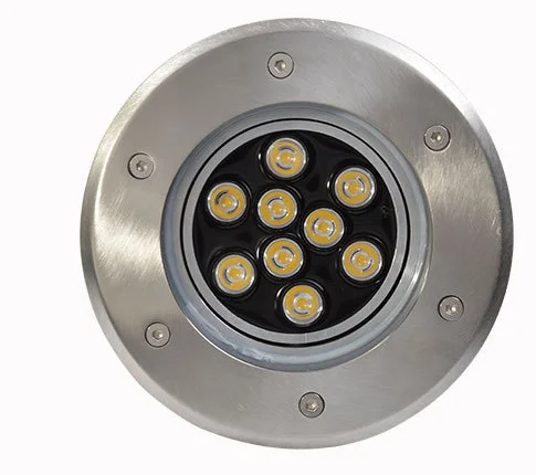 led underground light 18w 24w 36w 54w 72w high quality SMD fiber optic lighting for garden