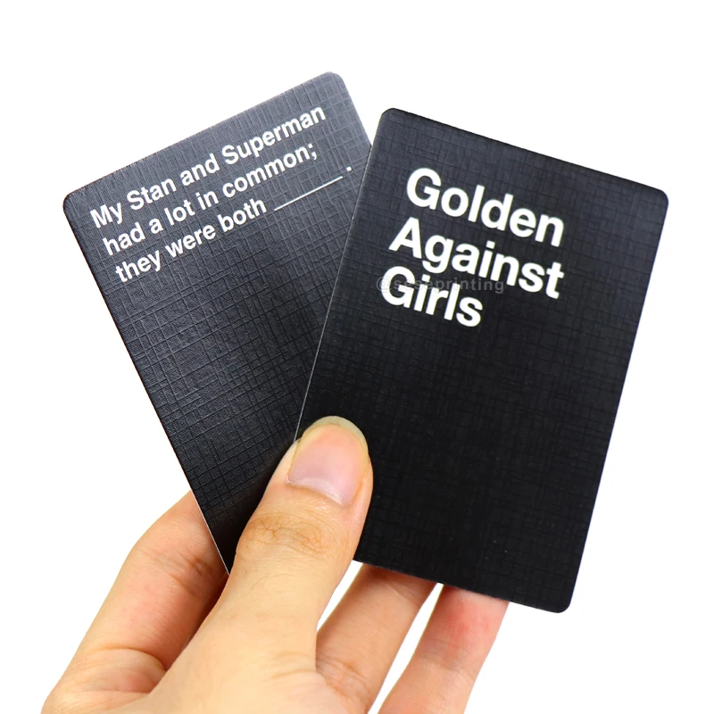 180 Unofficial Golden Girls Cards Against Humanity Expansion Card Game Custom Printing