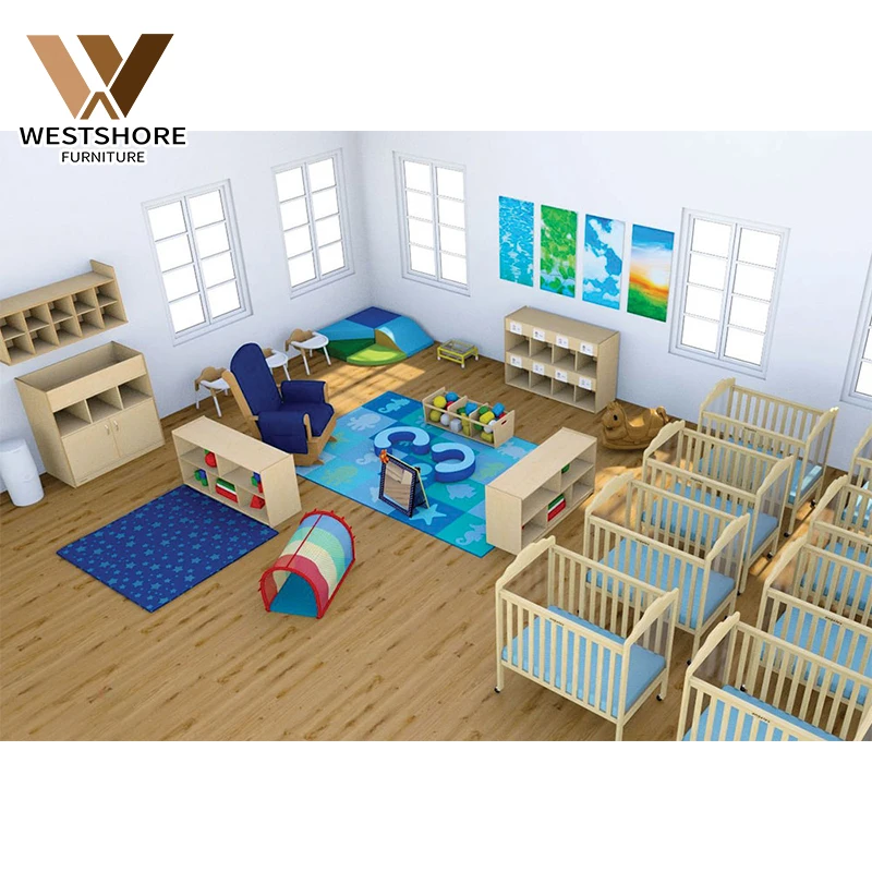 Nursery Interior Design Kindergarten Furniture And Plaything Sets Wooden Nursery Furniture Preschool School Daycare Furniture