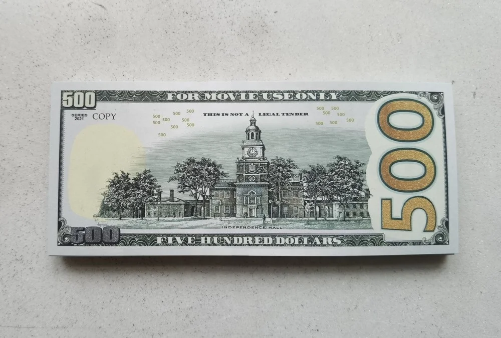 Доллары США, реквизит, деньги из фильма, играйте деньги