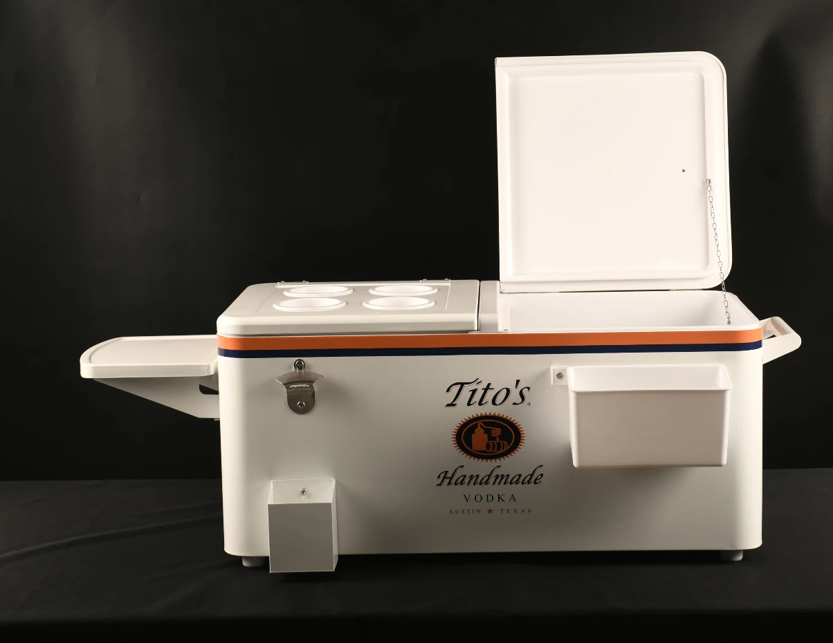 Steel cooler cart, Rolling Cooler