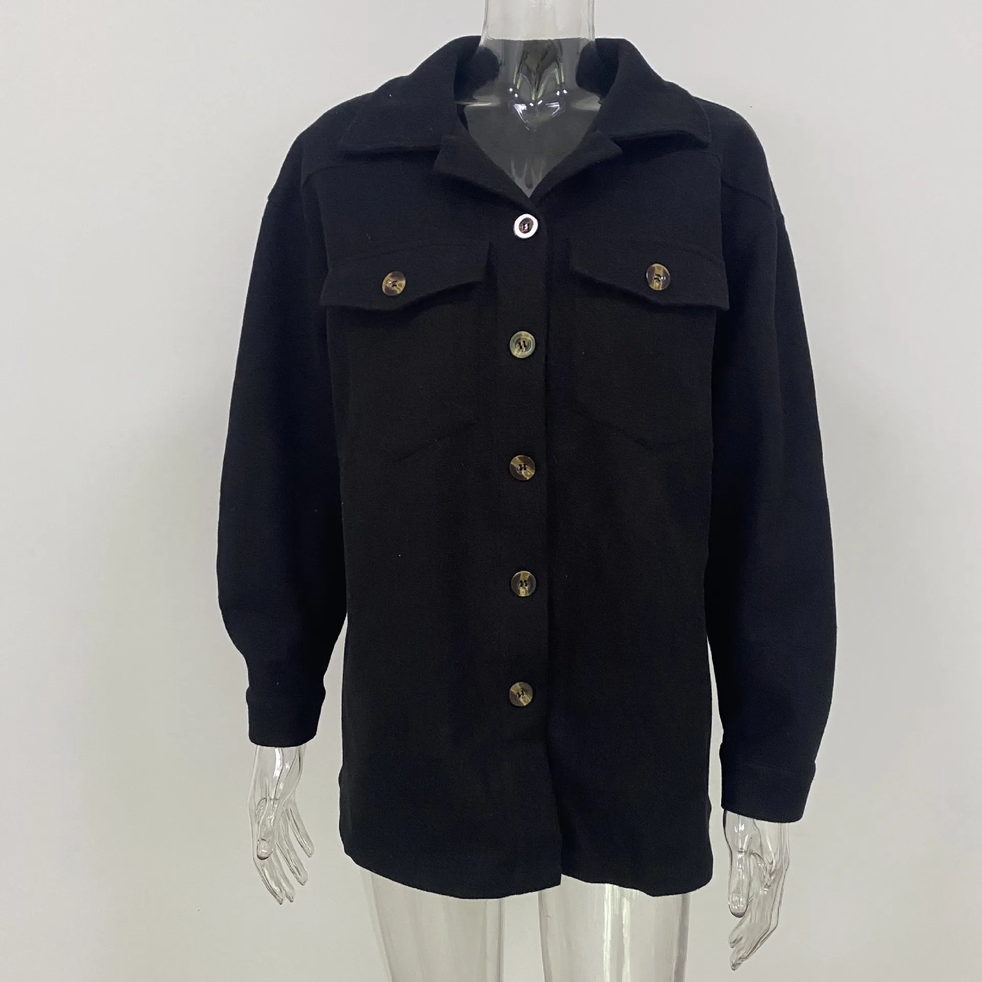 2024 Batches Found and Shipped Wool and Cashmere Handmade Coat Short Hooded Coat Coat Women