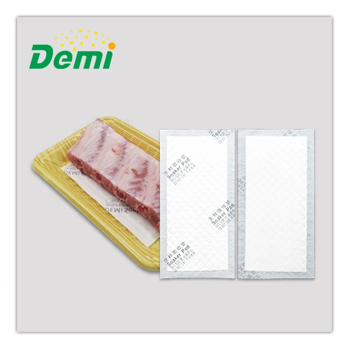 Direct Selling Solid Color Multifunctional Food Water Absorbent Meat Paper Pad